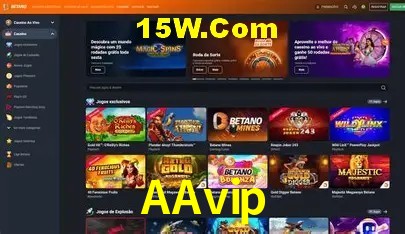 Biblioteca de slots populares na AAvip